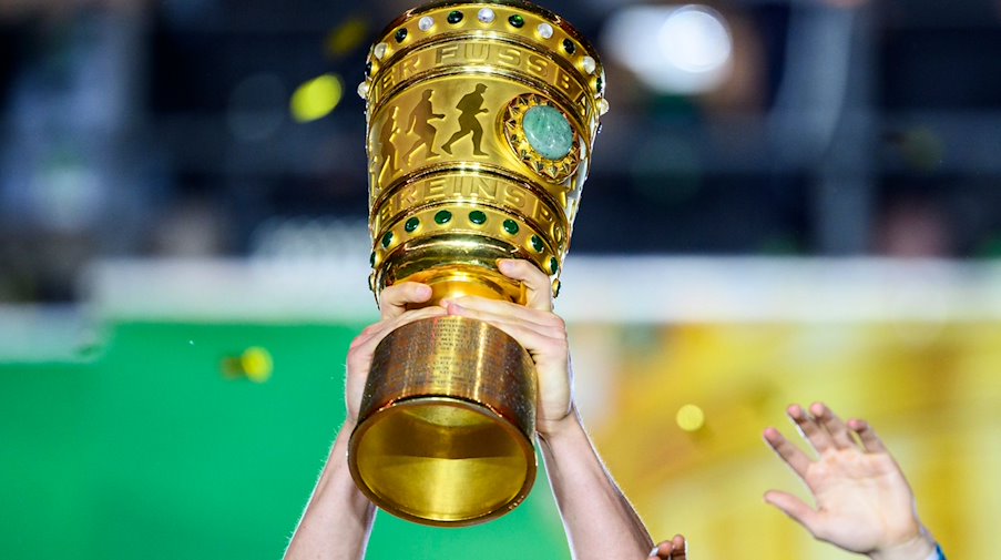 Los dos últimos partidos de la primera ronda de la Copa de la DFB también serán retransmitidos por la ZDF y la ARD. / Foto: Tom Weller/dpa/archive image