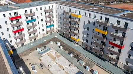 Saxony receives 174.4 million euros from the federal government for social housing. (Archive image) / Photo: Jan Woitas/dpa-Zentralbild/dpa