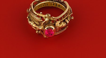 Un anillo de Lutero de Leipzig en préstamo en Wittenberg. (Imagen de archivo) / Foto: ---/Stadtgeschichtliches Museum Leipzig/dpa