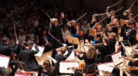 The Deutsche Streicherphilharmonie played at the start of the music school congress in Dresden. (Archive photo) / Photo: Kai Bienert/Verband Deutscher Musikschulen/dpa