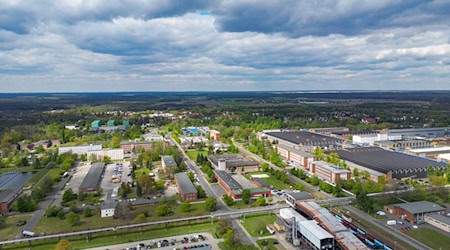 The Schwarze Pumpe industrial site is located on the border between Brandenburg and Saxony. (Archive photo) / Photo: Patrick Pleul/dpa